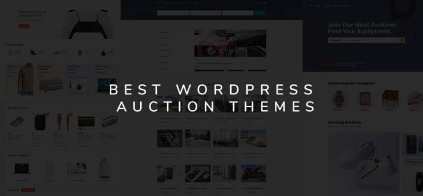 WordPress auction theme