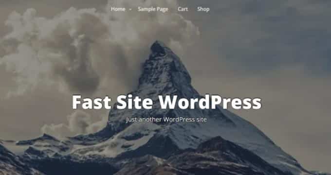 fast Press WordPress Theme