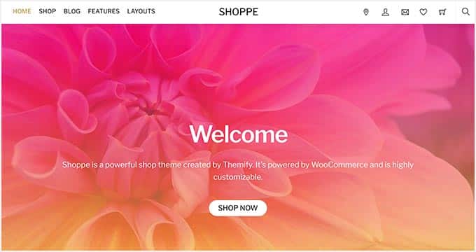 shoppe WordPress theme
