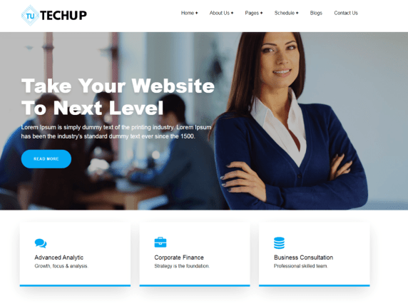 Multipurpose Techup WordPress Theme