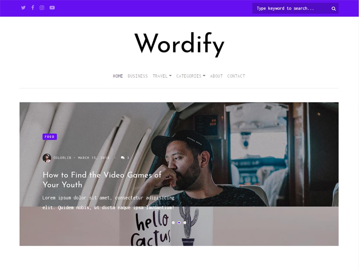 Wordify WP Theme
